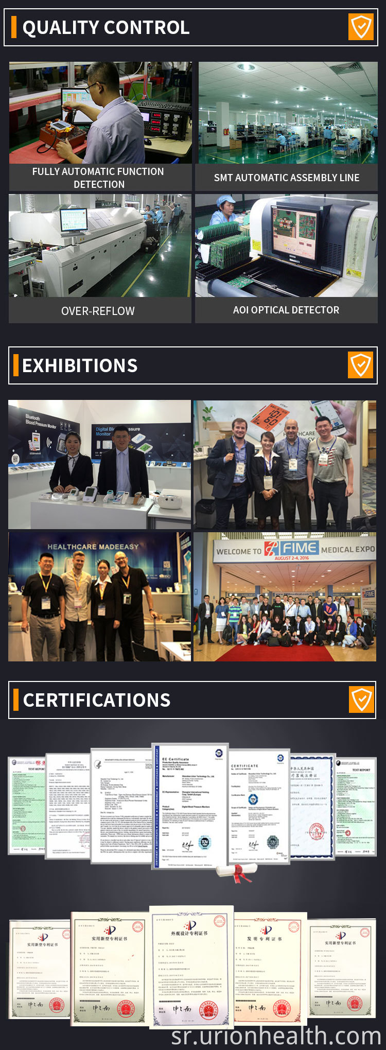 Non contact Thermometers